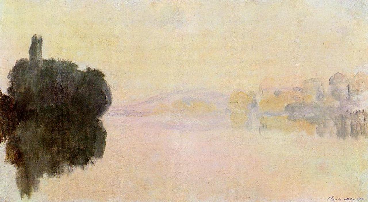 The Seine at Port-Villez, Pink Effect 1894